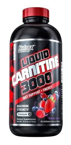 Carnitina Líquida 3000 480 Ml Nutrex