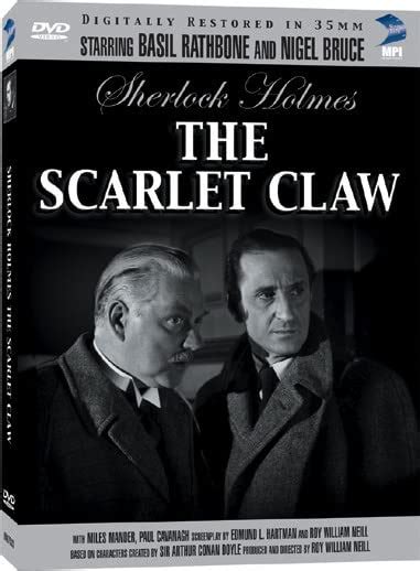 Amazon Sherlock Holmes The Scarlet Claw Basil Rathbone Nigel