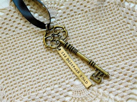 New Home Ornament/ Key Ornament / Personalized First Home Key | Etsy