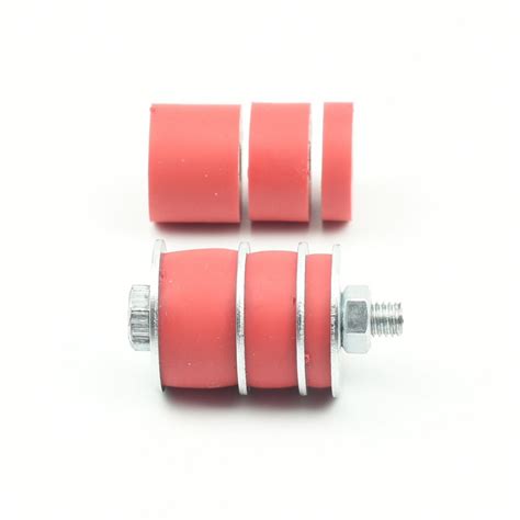 Hawkeng Super Soft M6 Rubber Spacers Standoff Washers Shore A 38 Red