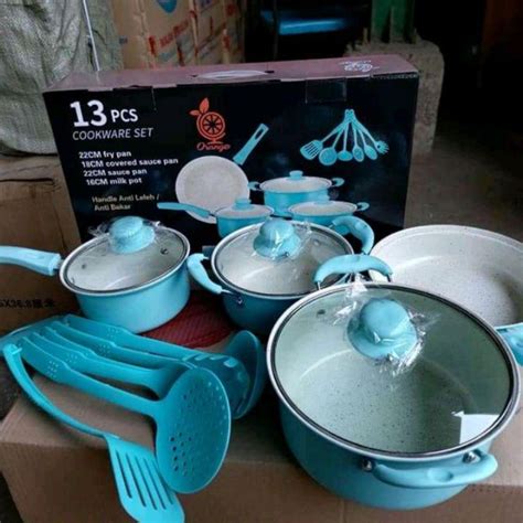 Jual Cookware Set Warna Shopee Indonesia