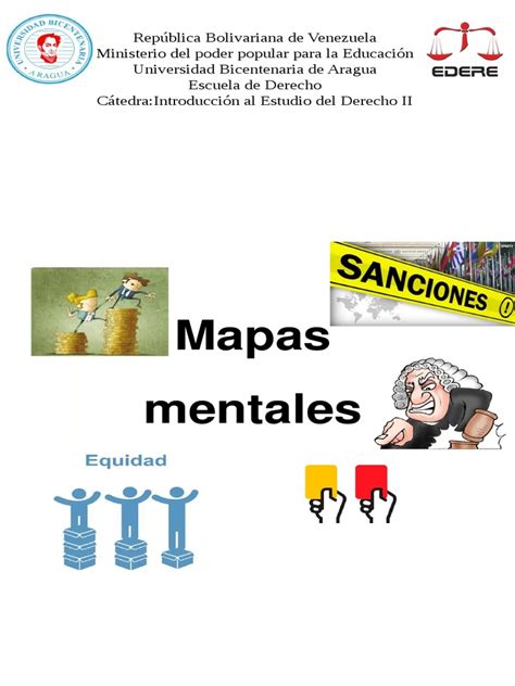 Mapas Mentales 1er La Justicia Y La Equidad 2do Diferencia Entre