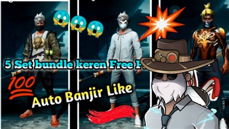 Kombinasi Set Keren Free Fire Auto Banjir Like Kalo Gini Mah Youtube