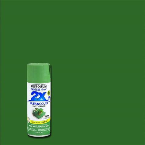 Rust Oleum Painter S Touch 2x 12 Oz Satin Moss Green General Purpose Spray Paint Case Of 6