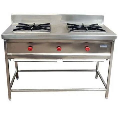 Ss LPG 2 Burner Cooking Range For Commercial At Rs 12500 In Delhi ID