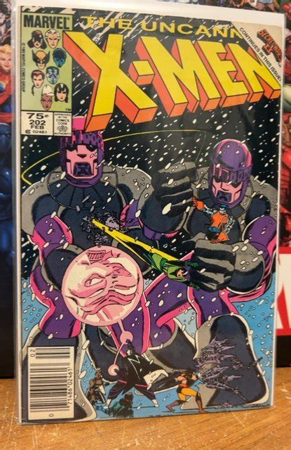 The Uncanny X Men 202 1986 Comic Books Copper Age Marvel X Men