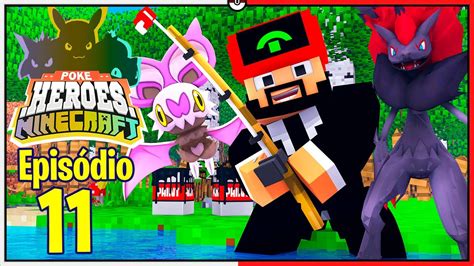 Minecraft POKÉHEROES 11 ERA PARA SER UMA PESCA SIMPLES MAS NÃO FOI