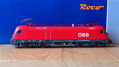 Christians Modellbahn Lokvorstellung Roco 78527 ÖBB 1116 in roter