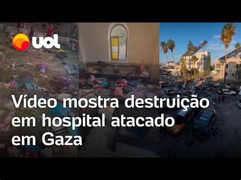 Imagens Do Hamas Mostram Como Ficou Hospital Em Gaza Ap S Ataque