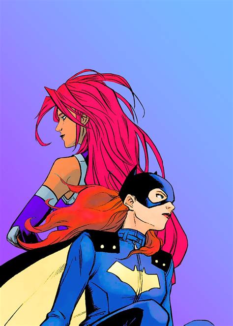 Koriandr And Barbara Gordon In Nightwing 2016 15 Justice League Nightwing And Starfire