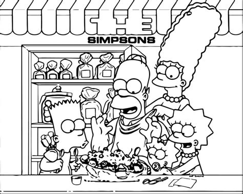 Coloriage Les Simpsons 100 Coloriages Pour Une Impression Gratuite