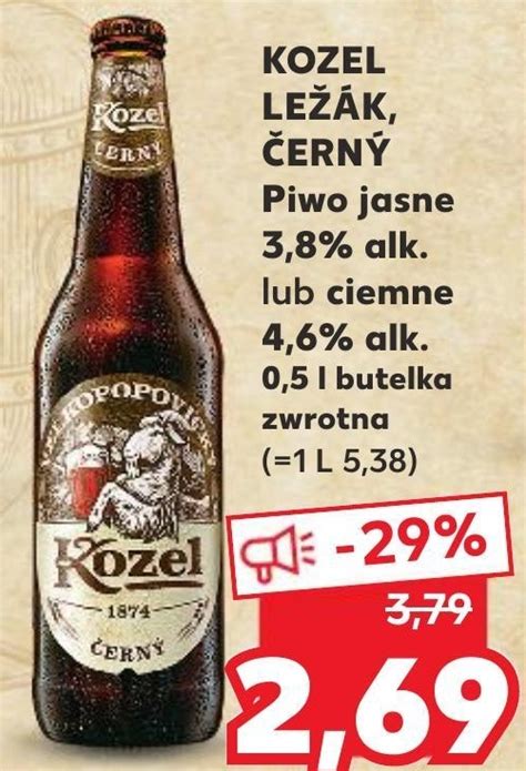 Archiwum Kozel Ern Piwo Ciemne Ml Kaufland