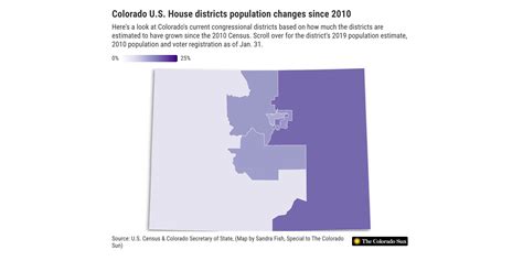 Here Are The Colorado Congressional Districts That Stand To Change The