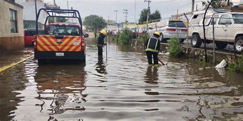 Grupo Tláloc atiende afectaciones por lluvias en el Oriente y Poniente