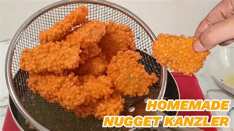 HOMEMADE NUGGET KANZLER CRISPY CHICKEN NUGGET Bisa Jadi 1 KG Nugget