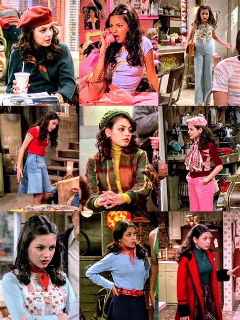 Jackie Burkhart Collage Portrayed By Actress Mila Kunis Shared To