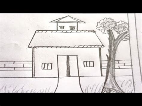 House Drawing Ll Easy House Drawing Ll Ll Pihu