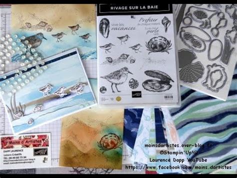 Une Carte De Bord De Mer Rivage Sur La Baie Stampin Up Youtube