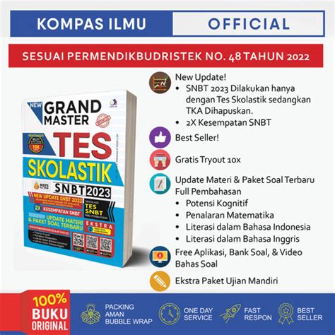 Promo Buku New Grand Master Tes Skolastik Snbt Terbaru Jakarta