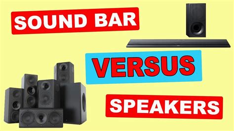 Soundbar Vs Surround Sound Speakers Which Is Best For You YouTube