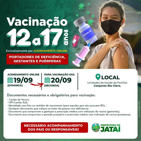 VACINAÇÃO CONTRA COVID 19 PARA PORTADORES DE DEFICIÊNCIA GESTANTES E