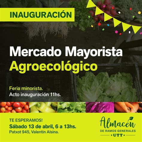 Agroecolog A Utt Al Por Mayor Uni N De Trabajadores De La Tierra