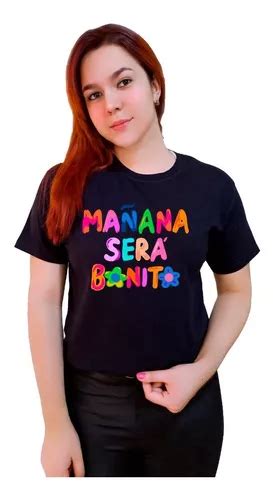 Polera Mañana Será Bonito Logo Karol G Exclusividad C 769 Cuotas sin