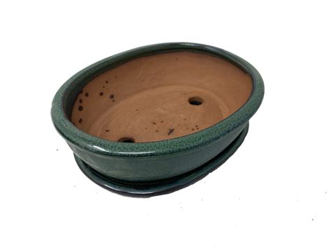 Green Bonsai Pot Drip Tray Buy Now Bonsai U