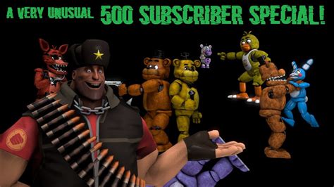 Fnafsfmmeme A Very Unusual 500 Subscriber Special Vaportrynottolaugh Fnafsfm Youtube