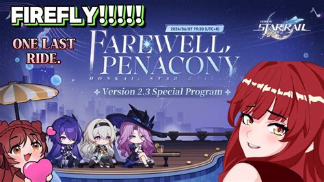 FIREFLY ÉG VELED PENACONY Honkai Star Rail Speciális Program