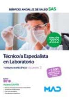 TECNICO A ESPECIALISTA EN LABORATORIO DEL SERVICIO ANDALUZ DE SALUD