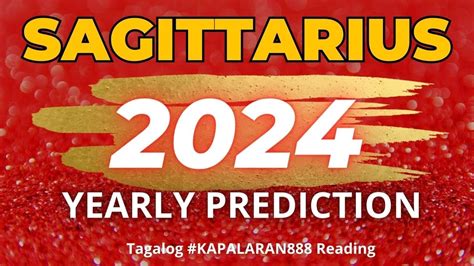 WOW ITO ANG TAON PARA SA TAGUMPAY MO SAGITTARIUS 2024 GENERAL