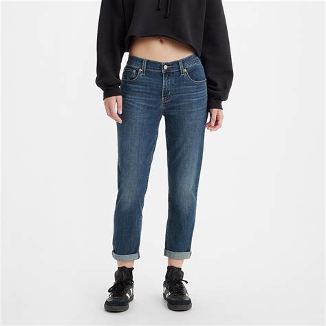 Levis® Womens Mid Rise Boyfriend Jeans 19887 0285 Shopee Malaysia