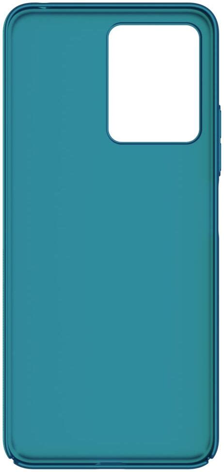 Nillkin Super Frosted Shield Xiaomi Redmi Note 12 4G Hoesje Blauw