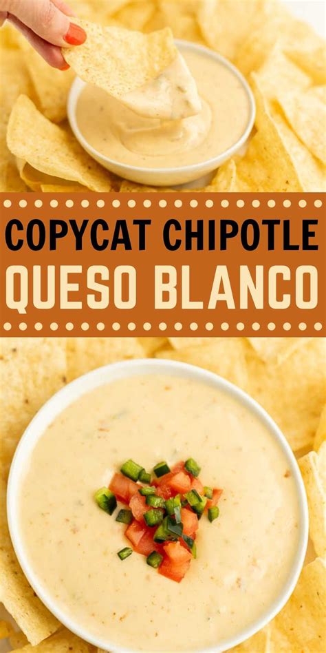 Copycat Chipotle Queso Blanco Recipe - Eating on a Dime