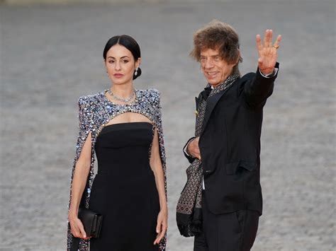 Photo Mick Jagger Et Sa Compagne Melanie Hamrick D Ner D Etat Au