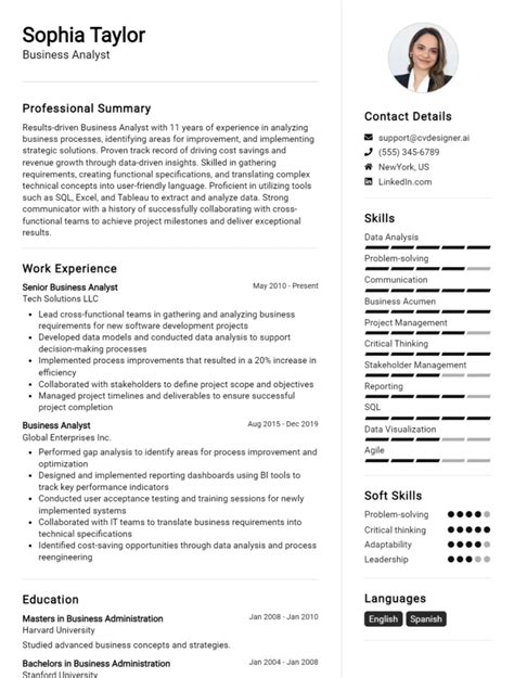 9 Business Manager Cv Examples And Free Templates For 2024 Cvdesignerai