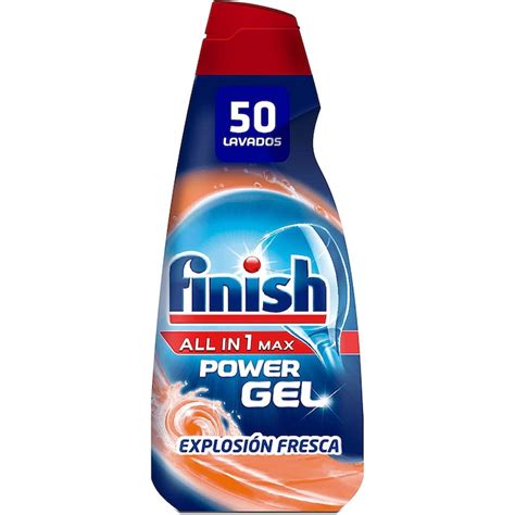 Detergent de vase gel pentru masina de spalat Finish All in One Max ... 