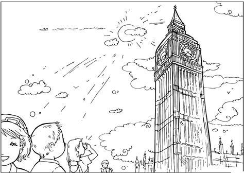 Coloring Page Big Ben