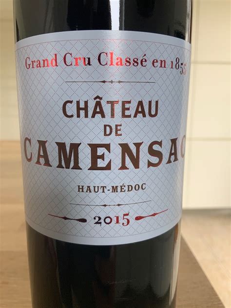 2015 Château de Camensac France Bordeaux Médoc Haut Médoc