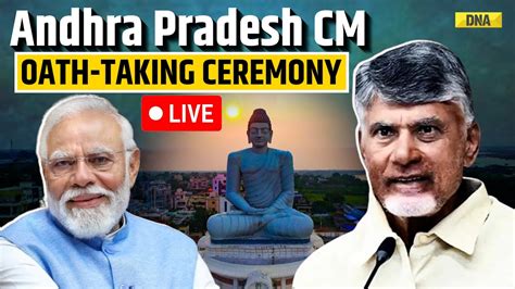 Chandrababu Naidu Swearing In Ceremony Live Tdp Chief Takes Oath As