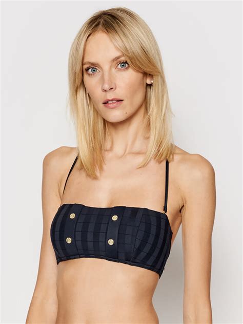 Tommy Hilfiger Bikini Oberteil Fixed Uw Uw Dunkelblau Modivo At