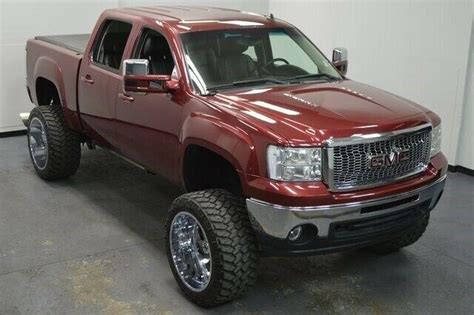 lifted 2013 GMC Sierra 1500 SLT pickup for sale