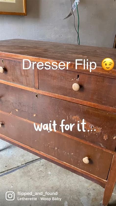 Had So Much Fun Working On This Old Dresser The Drawers Were Badly