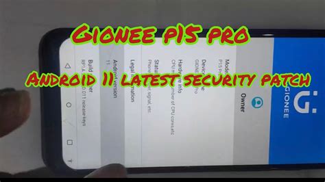 Gionee P15 Pro Frp Bypass New Security Android 11 Latest Security