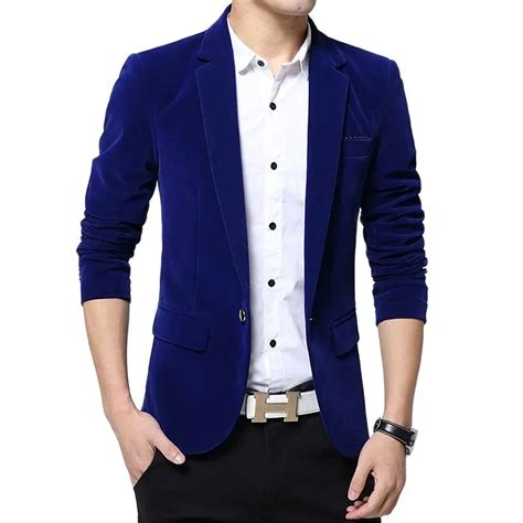 Casaco Blazer Masculino Fino Casual Jaqueta Slim Da Moda Para Homens