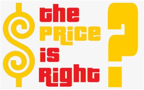 Price Is Right Logo Font - Price Is Right Logo Printable , Free Transparent Clipart - ClipartKey