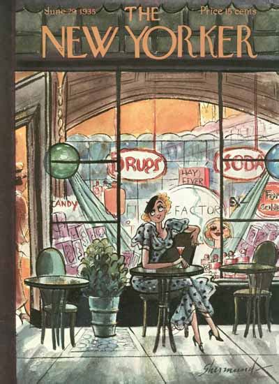 Barbara Shermund The New Yorker 1935 06 29 Copyright Mad Men Art