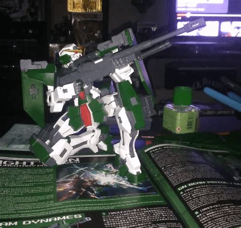 Just finished my first Gundam 00 kit the Mg GN Dynames : r/Gunpla