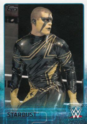 Stardust 2015 Topps WWE Card 73 EBay